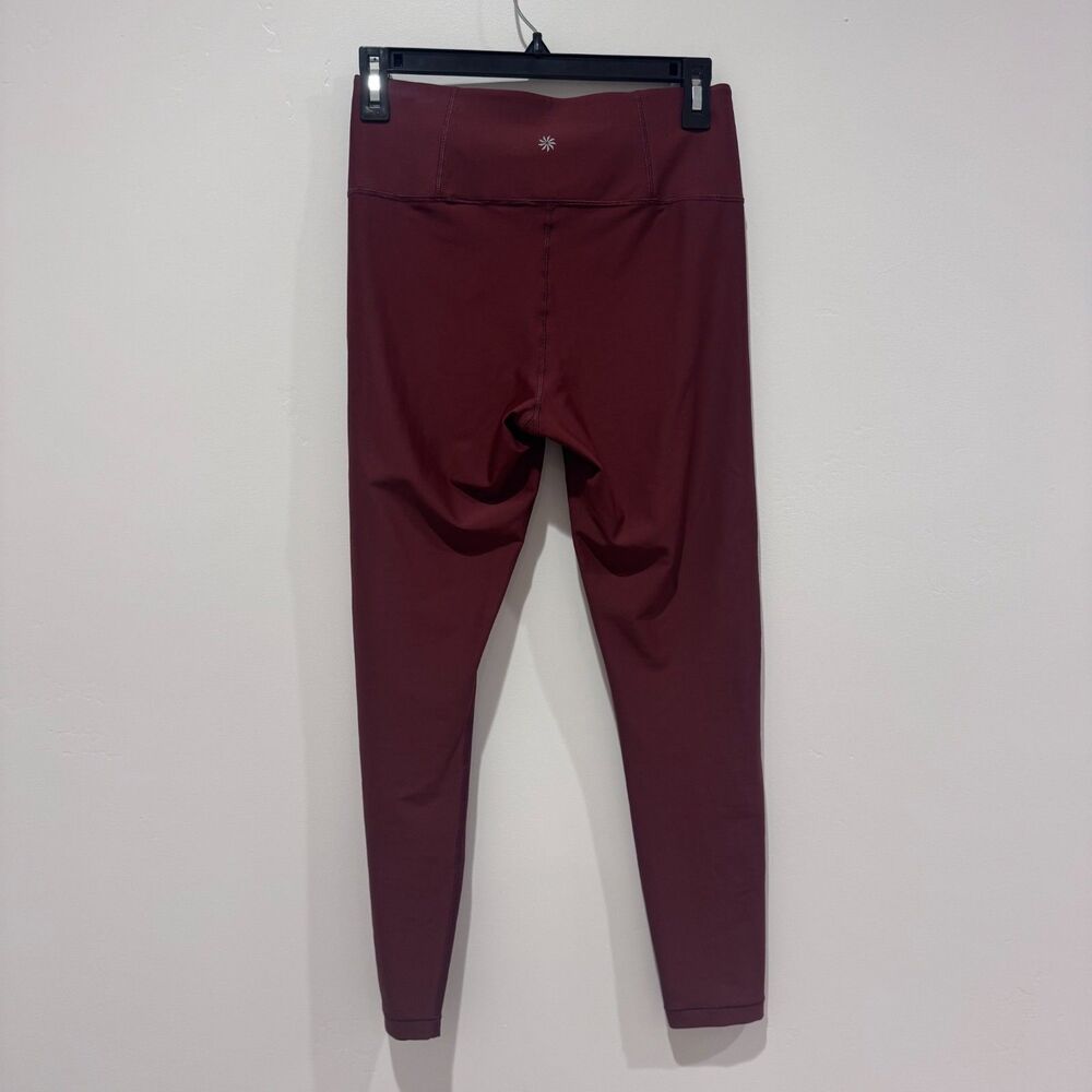 Athleta Interval Tight Leggings Rusty Red Size M